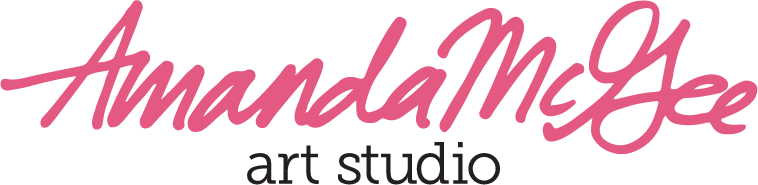 Amanda McGee art studio signature logo