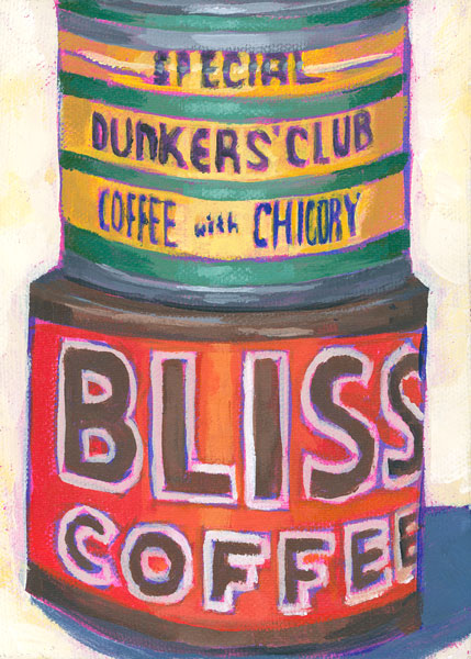 Art Print: "Dunker's Bliss" Coffee Cans
