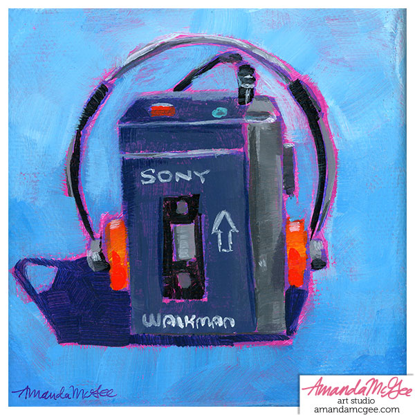 Art Print: "80s Walkman"