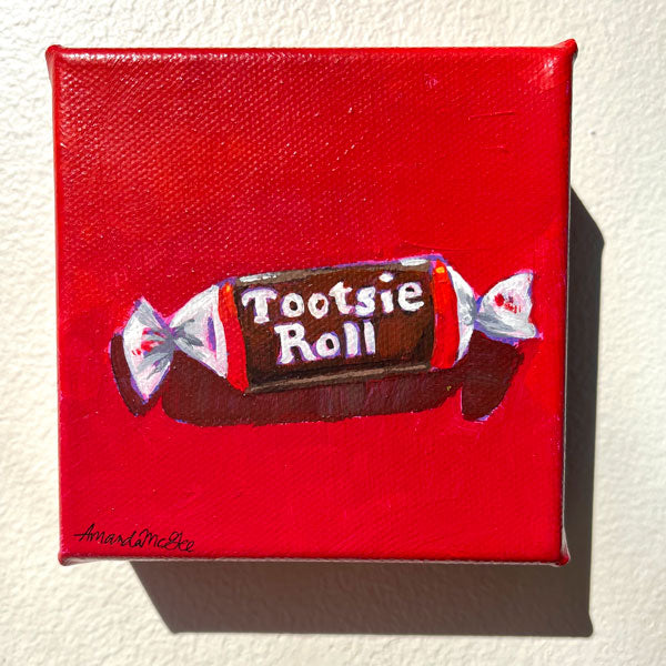 "A Tootsie" Acrylic Painting