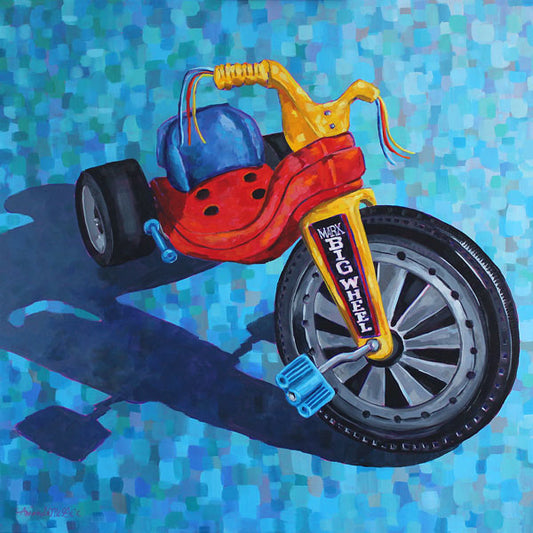 Art Print: "Big Wheelin'"