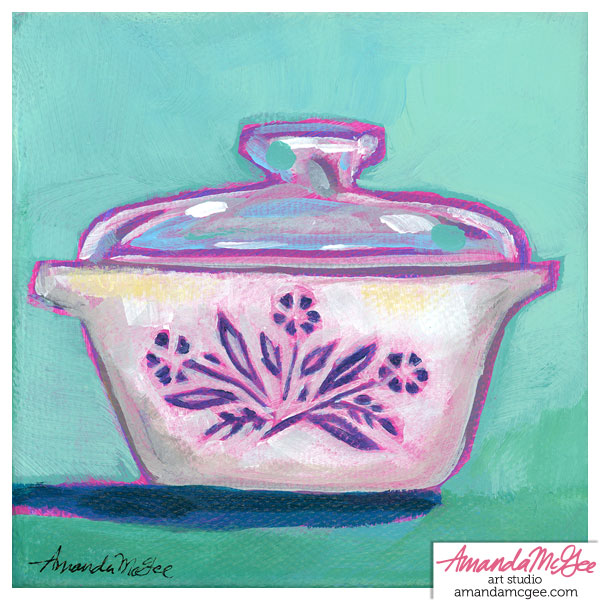 Art Print: "Classic Corningware"