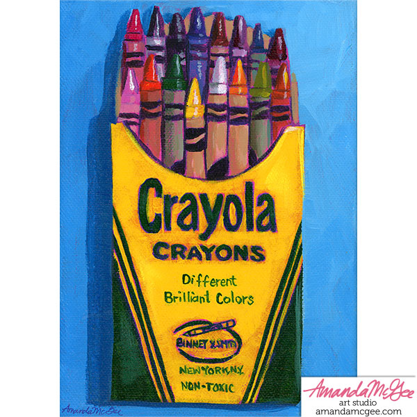 Art Print: "Crayola Crayons"