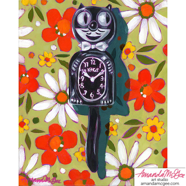 Art Print: "Groovy Cat"