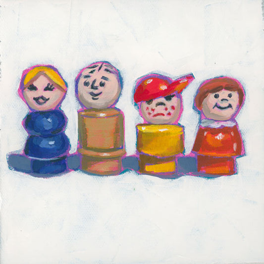 Art Print: "Little Family of Four"