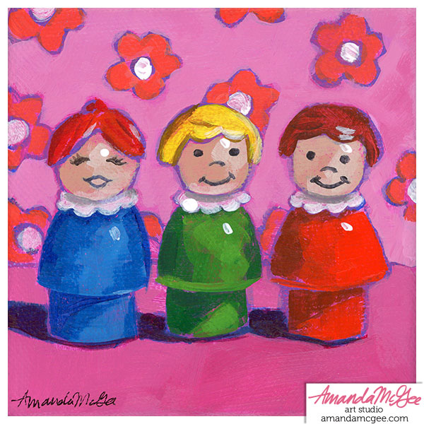 Art Print: "Little Girl Squad"