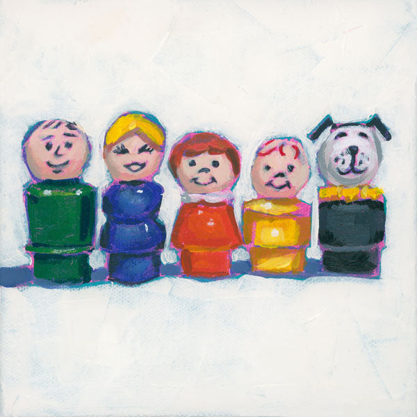 Art Print: "Little Party of Five"