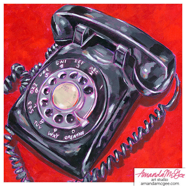 Art Print: "Rotary Dial"