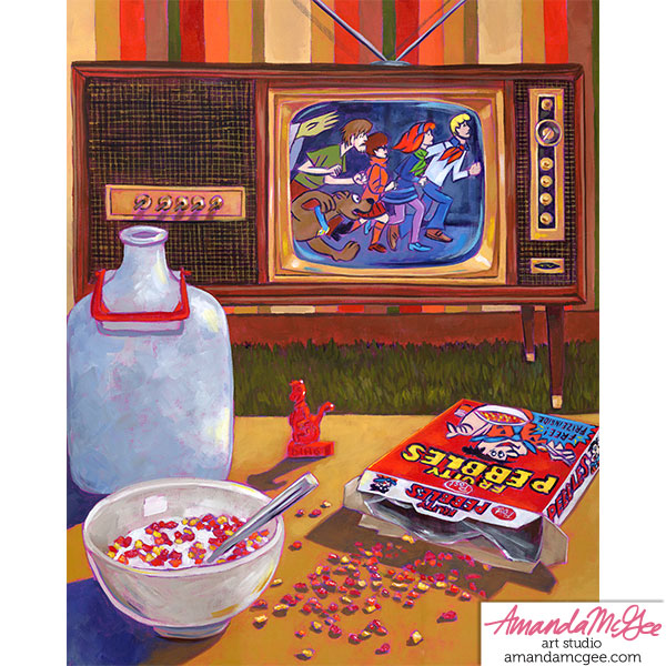 Art Print: "Ruh Roh!"