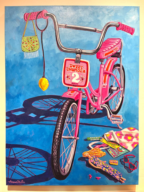 "Sweet Thunder Girl" Acrylic Painting