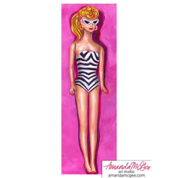 Art Print: "Vintage Barbie"