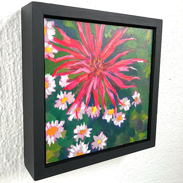 "Bottle Rocket Bloom" Acrylic Painting