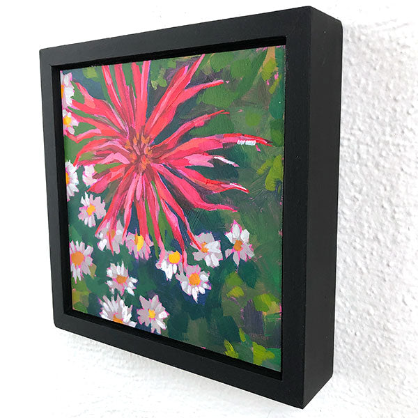 "Bottle Rocket Bloom" Acrylic Painting