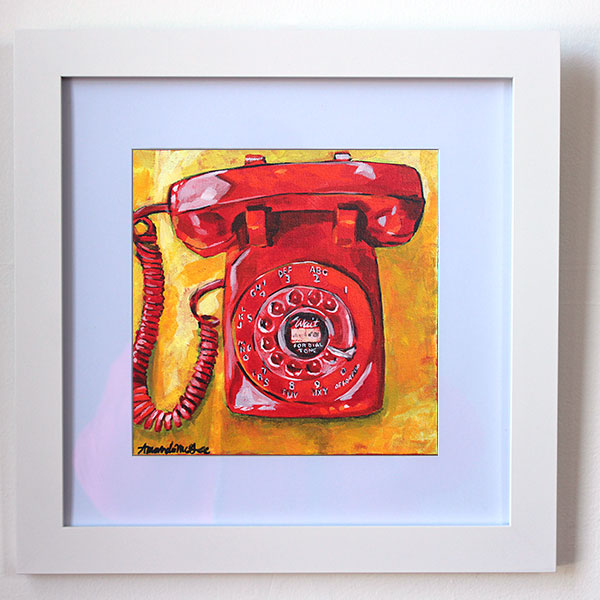 Art Print: "Help Line"