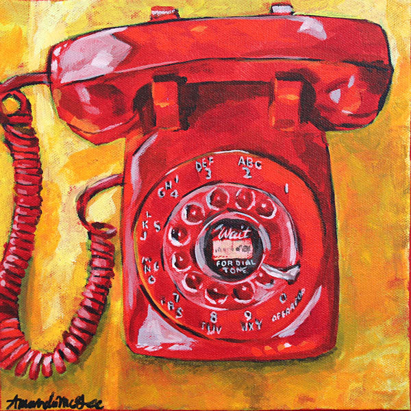 Art Print: "Help Line"