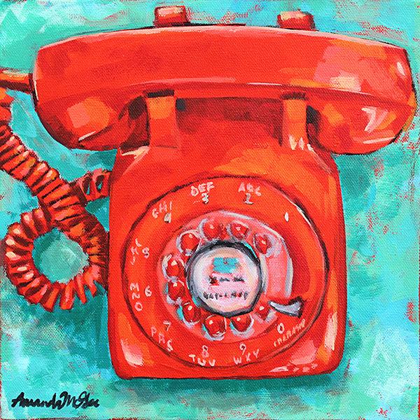 Art Print: "Hot Line"