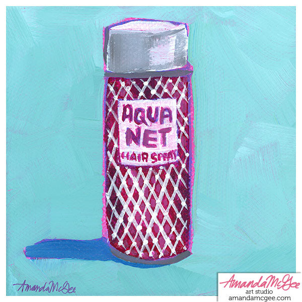 Art Print: "Aqua Net"