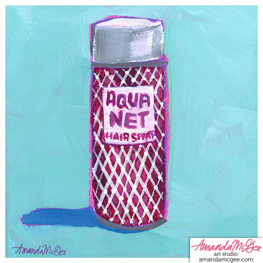 Art Print: "Aqua Net"
