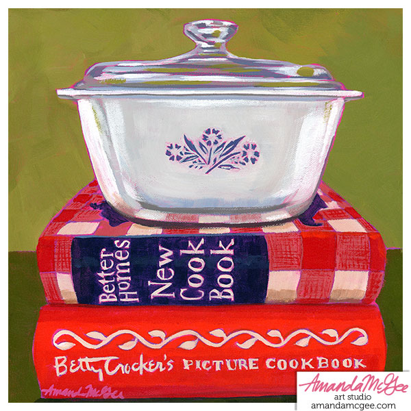 Art Print: "Betty Cooks Better"