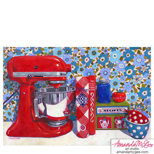 Art Print: "Betty's Kitchen"