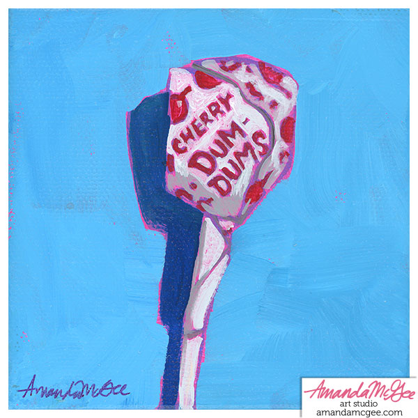Art Print: "Cherry Dum Dum"