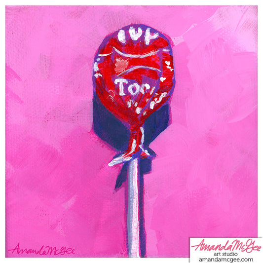 Art Print: "Cherry Tootsie"