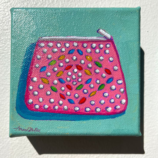"Coin Purse" Acrylic Painting