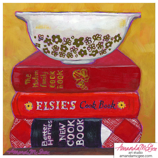 Art Print: "Cooking With Elsie"