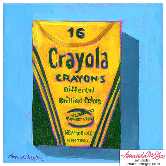 Art Print: "Crayon Box"