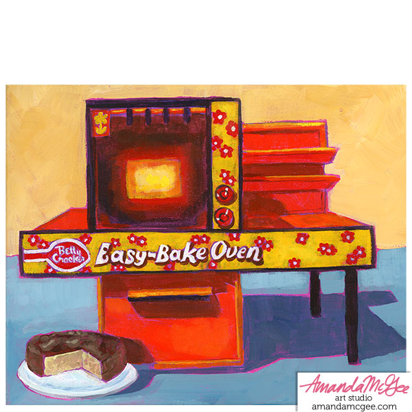 Art Print: "Easy Bake Cake"
