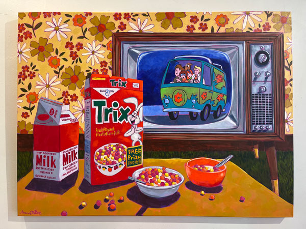 "Jinkies!" Acrylic Painting