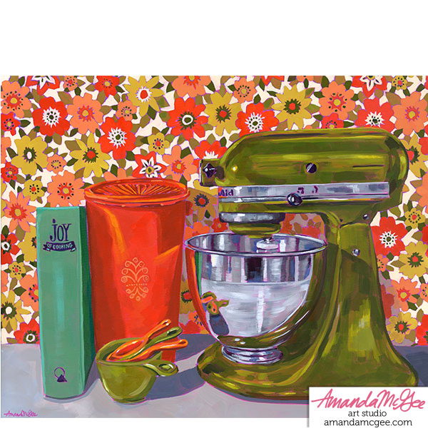 Art Print: "Joy of Cooking"