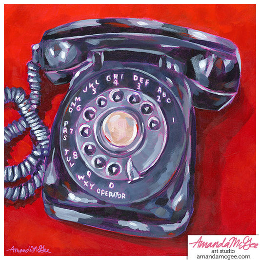 Art Print: "Last Call"