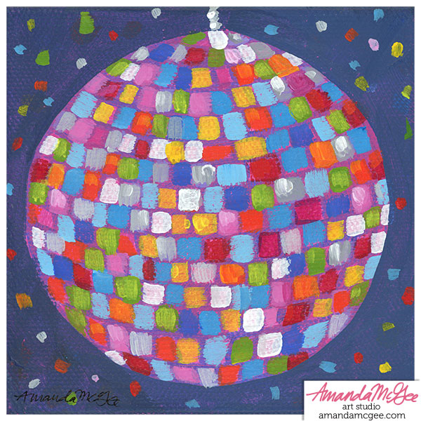 Art Print: "Let's Disco"