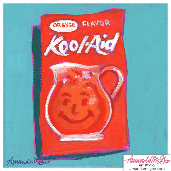 Art Print: "Orange Kool Aid"