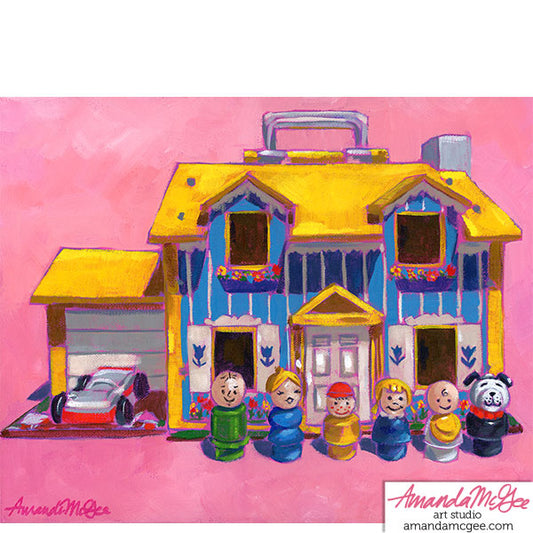 Art Print: "Play House"