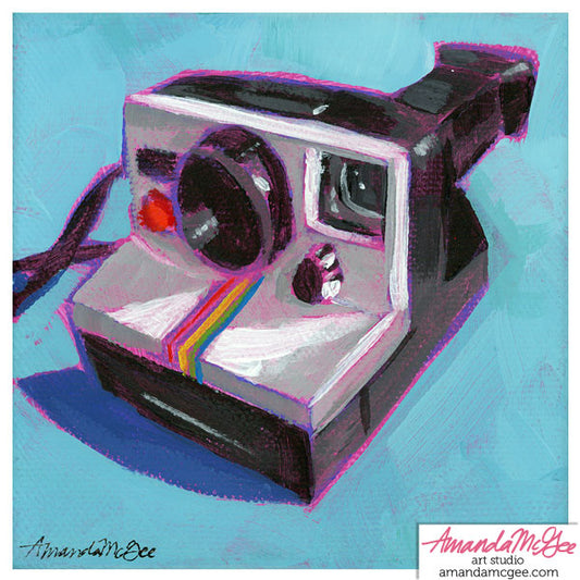 Art Print: "Polaroid Camera"