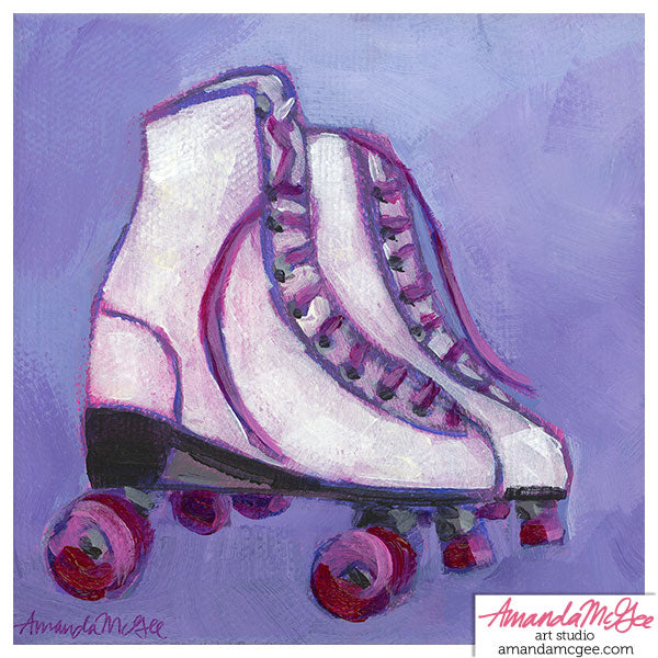 Art Print: "Roller Girl"