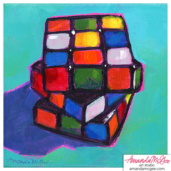 Art Print: "Rubik's Cube"