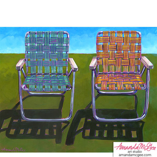 Art Print: "Sit & Linger"