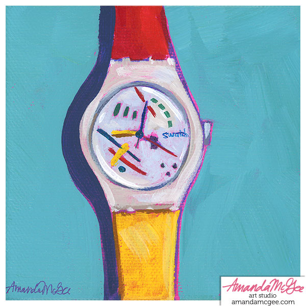 Art Print: "Swatch Watch"