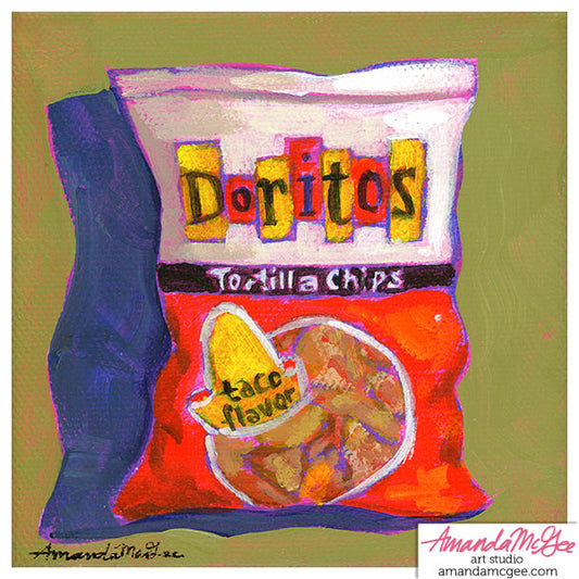 Art Print: "Taco Doritos"