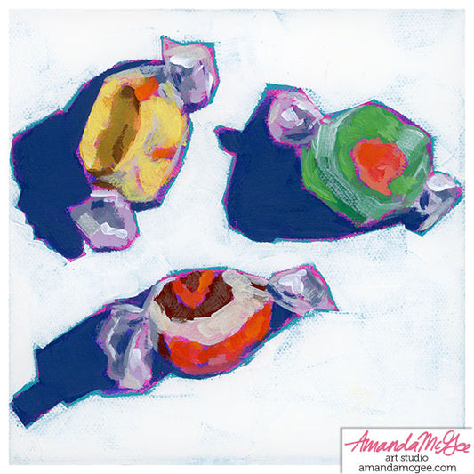 Art Print: "Taffy Trio"