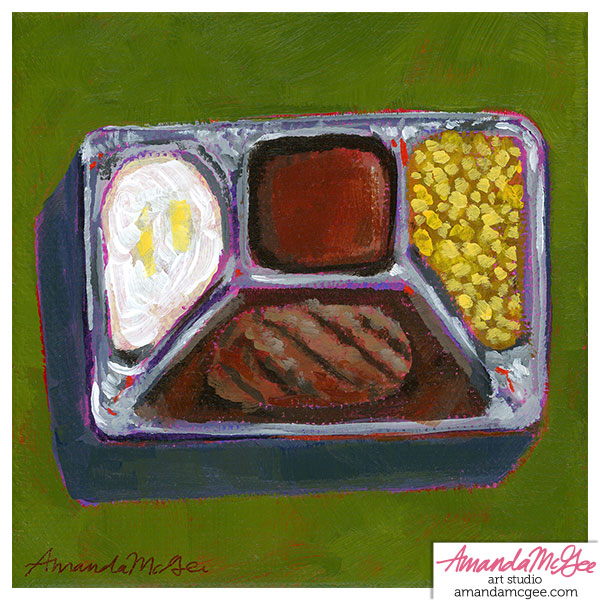 Art Print: "TV Dinner"